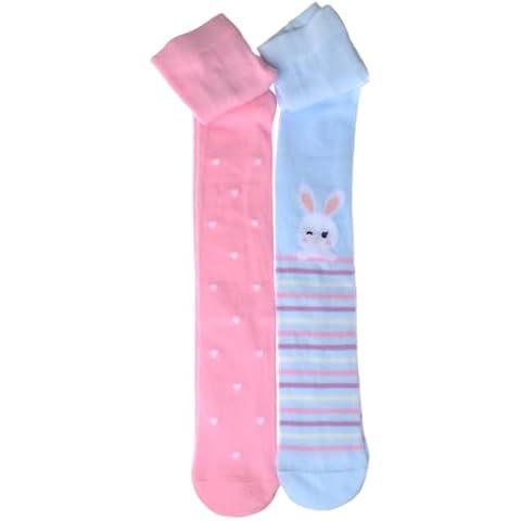 WB SOCKS Bunny & Hearts Baby Tights Cover