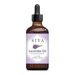 Siva Lavender Essential Oil 4 Fl Oz with Glass Dropper – 100% Pure, Natural, Undiluted & Therapeutic Grade, Amazing for Skin & Hair Care, Diffuser, Aromatherapy, Massage, DIY Soaps & Candles - Image 2