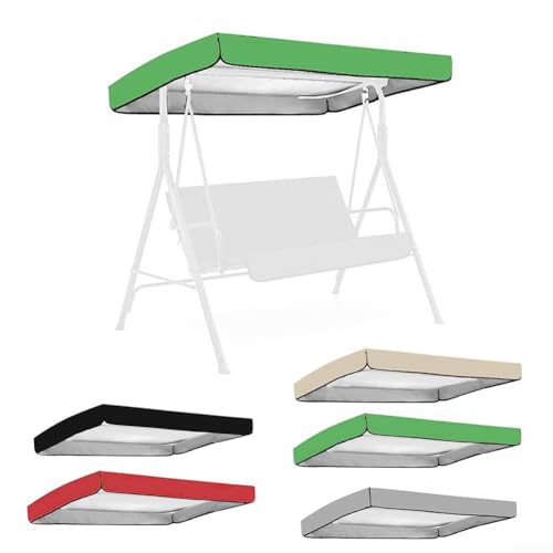 Housse de rechange pour auvent de balançoire pour terrasse, résistant aux intempéries et à la poussière pour l'extérieur (j)