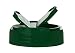 Nakpunar 6 pcs Green Shaker & Pour Spice Caps for Mason Jars
