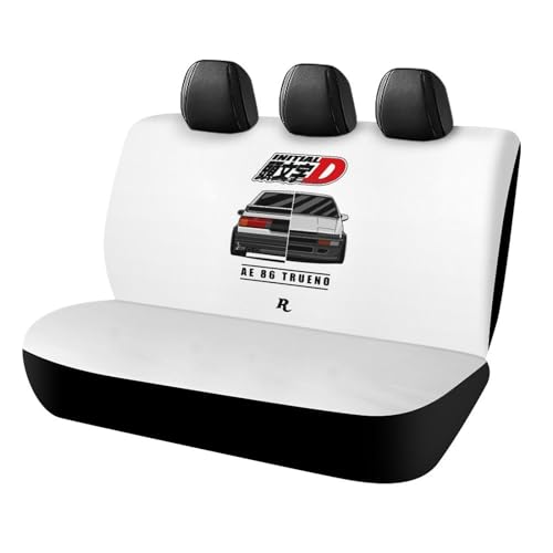 Amazon | 車 シートカバー 頭文字d イニシャル D Ae86 後部座席カバー