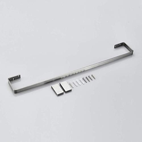 Porte-serviette de décoration gris robuste avec structure élargie haut de gamme