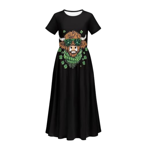 Vestidos florales coloridos para niñas ropa cómoda de verano