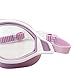 RNXRZANK Swimming Goggles with Anti-Fog Feature for Outdoor Use, Pink