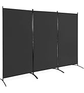 Color:3連-グレー-キャスター付き TANGKULA パーテーション