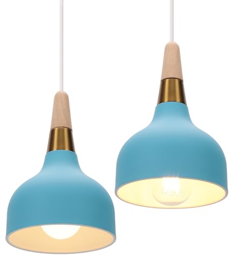Lámpara de techo moderna E27 retro para iluminar la mesa de la cocina y el salón