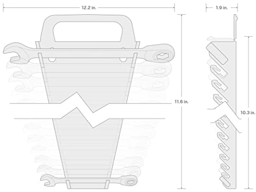 Tekton Ratcheting Combination Wrench Set, 13-Piece (1/4-1 In.) - Holder | Wrn53071 #TOP6
