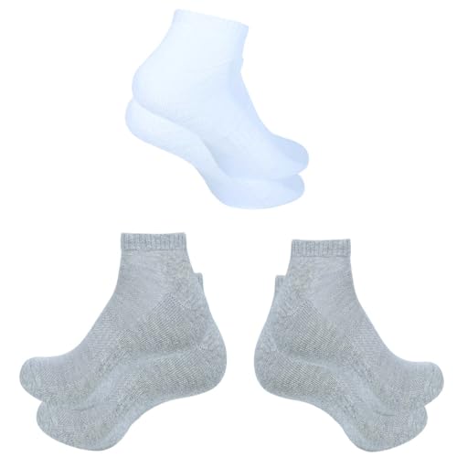 Chaussettes de course à pied coton femme lot de 3 paires sport gym décontracté