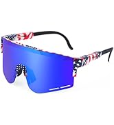 Wapreta Youth Baseball Sunglasses,kids Polarized Sports Glasses for Men and Women TR90 Adjustable...