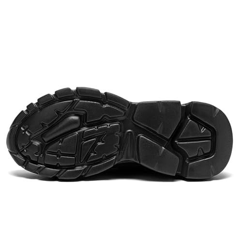 Men's Slip on Walking Shoes Tennis Running Sneakers Lightweight Breathable Casual Soft Sole Comfort Work Gym Trainers4