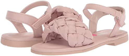 Steve Madden Girls Shoes Girls Karina Flat Sandal, Blush, 3 Little Kid | Image 6