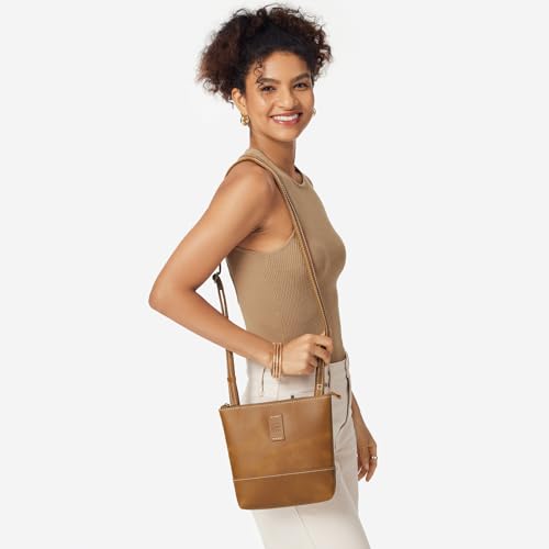 S-ZONE Leather Crossbody Bags for Women Small Over the Shoulder Purses and Handbags Trendy2