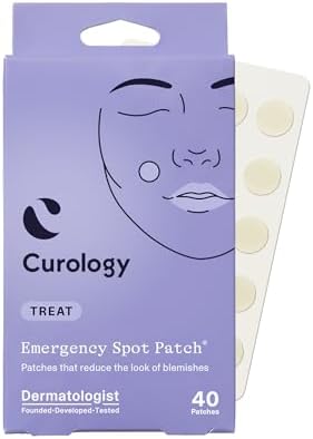 Curology Clear Pimple Patches for Face, Hydrocolloid Acne Spot Stickers