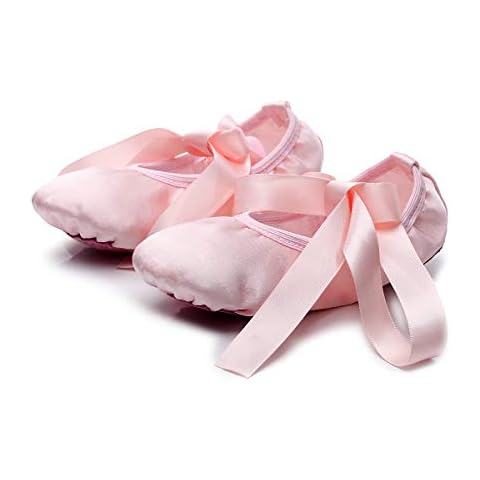 Lily's Locker Pink Satin Ballet Shoes for Kids Cover