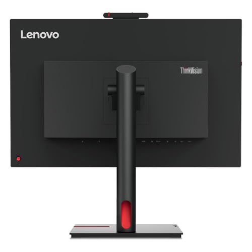 Image of Lenovo ThinkVision T27hv-30 27 inch Class Webcam WQHD LED Monitor - 16:9 - Raven Black