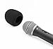 LEFXMOPHY Pop Filter for Samson Q2U Mic Cover Microphone Replacement Foam, 3pack Windscreen