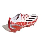 adidas Unisex X Speedportal Messi.1 Fg Fussballschuh, Mehrfarbig (Ftwbla Negbás Rojsol), 45 1/3 EU