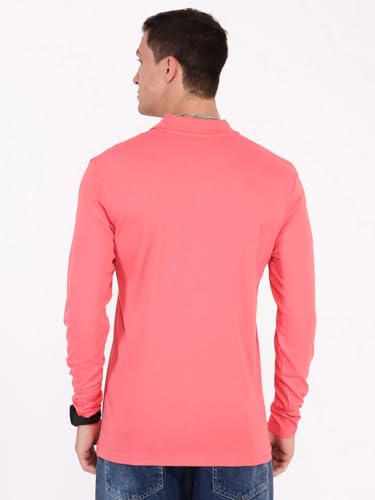 Image of Macroman M-Series Men's Solid Regular Fit T-Shirt