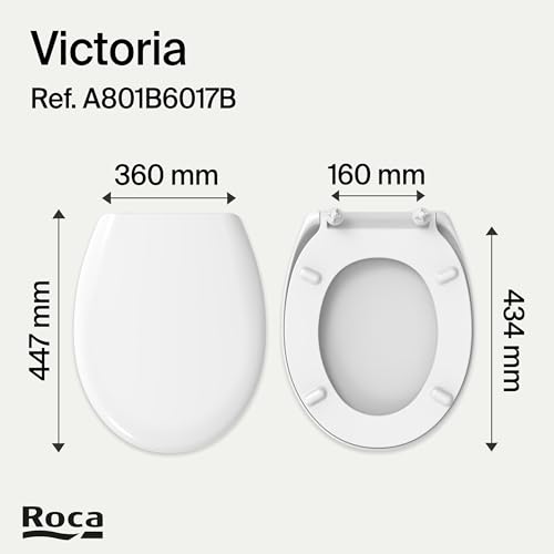 Miniatura 5 de Roca,Victoria,Tapa Y Asiento De Supralit Para Inodoro,A801b6017b