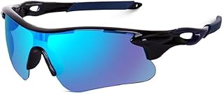 Black Jones Sports Sunglasses for men and women Cycling Mountain Travelling Cricket Trekking Baseball Fishing Cycling Runn...