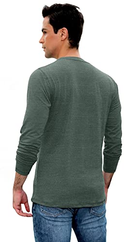 Sailwind Mens Henley Long Sleeve T-Shirt Cotton Casual Shirt4