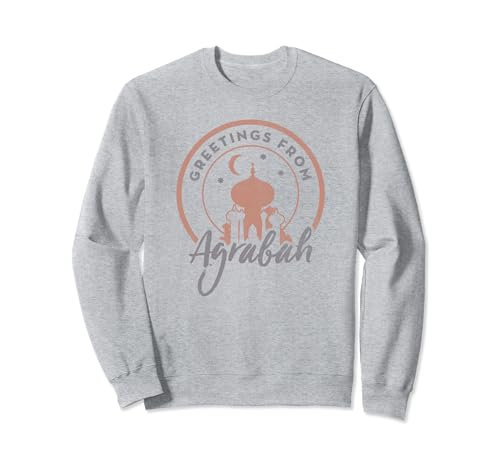 Sweatshirt Disney Aladdin Agrabah Silhouettes pour fans de l'univers chic