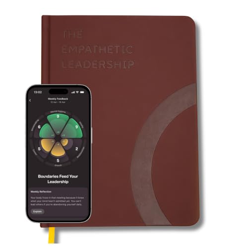 Goodly The Empathetic Leadership Guide Journal - 5 Week Mindful Daily Self Reflection Journal with Prompts for Purposeful Leadership Skills, Motivation and Strategic Mastery - with Productivity App