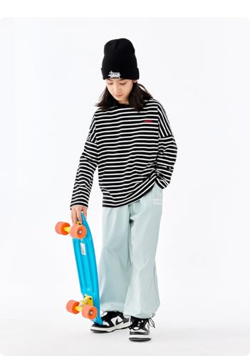 Meufam Boys Lightweight Jogger Solid Pants Youth Kids Quick Dry Hiking Loose Pants Active Athletic Pants with Pockets2