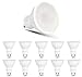 Produktbild GU10 LED Leuchtmittel 1,5Watt (ersetzt 15Watt Glühbirne) 230Volt, 10 Stück, Reflektorlampe, nicht dimmbar, PAR16, Spot, 120Lumen Lichtleistung, Strahler, 17.000h Lebensdauer (4000Kelvin neutralweiß)