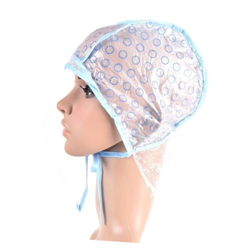 NOLITOY Professional Dyeing Hat Kit 12 Caps 1 Needle Comfort Fit Pe Material Easy to Use for Highlights
