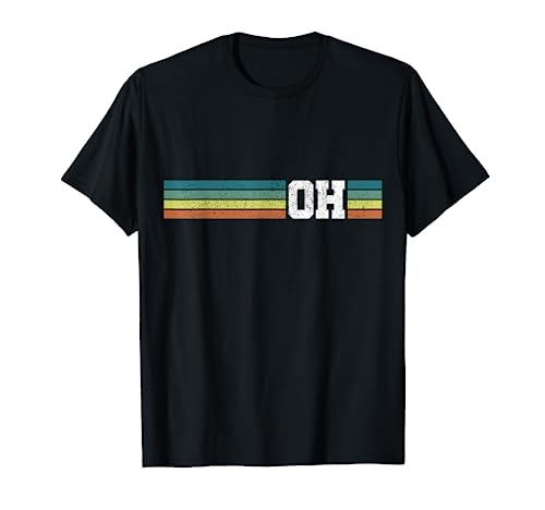 Orgullo retro vintage de Ohio OH Camiseta