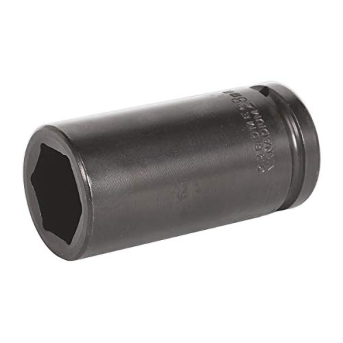Prise d'impact profond 28mm Sealey SX017 avec carré d'entraînement 3/4 pouces pour écrous