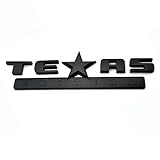 1PC Texas Edition Emblem Silver&Black / Silver&Red / All Black / Black&Red / Color American...