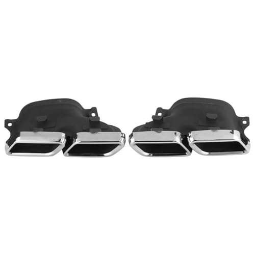 Pot d'échappement Mercedes AMG C63 W205 anti-rouille pour quadruple silencieux