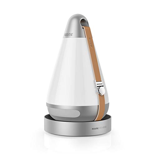 Preisvergleich Produktbild Smart Nachtlicht, BlitzWolf 140Lm Intelligentes Tragbares LED Nachtlampe mit Ladestation + APP-Steuerung+USB-Kabel + 3500K Farbtemperatur für Schlafzimmer, Wohnzimmer, Kinderzimmer(Klassisch)