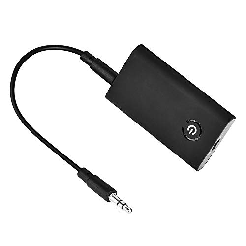Preisvergleich Produktbild Iitrust Bluetooth Empfänger Transmitter, Wireless CSR-Bluetooth-Adapter, Audioübertragung für TV / PC / Autoradio über 3,5-mm-Aux