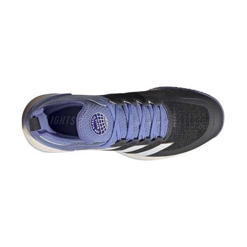 Image of adidas Women's Adizero Ubersonic 4 W Clay Trainers, Ftwr White Ftwr White Carbon, 9