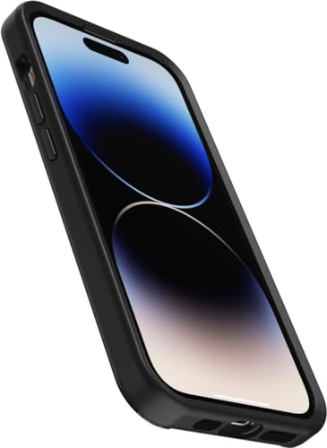 OtterBox Symmetry Series+ iPhone 14 Pro Case Rebel Black, - Non-Retail Packaging - Apple Phonecase, Ultra Slim, Raised Screen Bumper, Strong MagSafe Wireless Charging Compatible