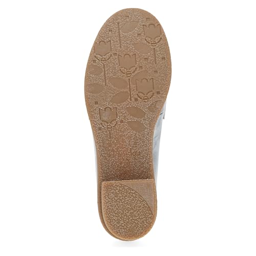 Image of Dansko Danica Heeled Loafer for Women - Waterproof Leather with Rubber Outsole and Leather Stacked Heel for Long-Lasting Style in Any Weather