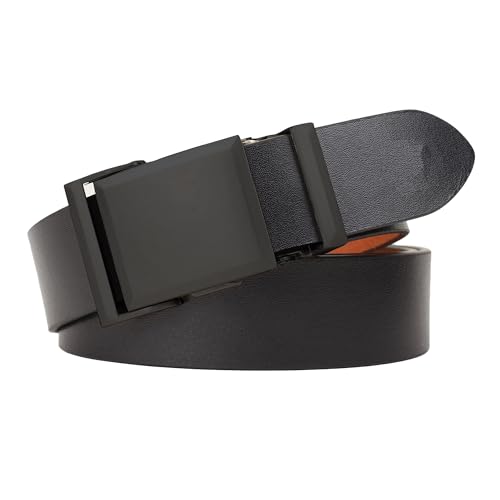 Image of ZORO Genuine Leather Belt for Men | Formal /Casual | Black