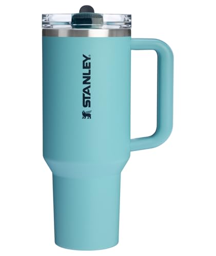 Image of STANLEY Quencher ProTour Flip Straw Tumbler with Leakproof Lid 40 oz | Built-In Straw and Handle | Cup Holder Compatible for Travel | Insulated Stainless Steel Cup | BPA-Free | Agave