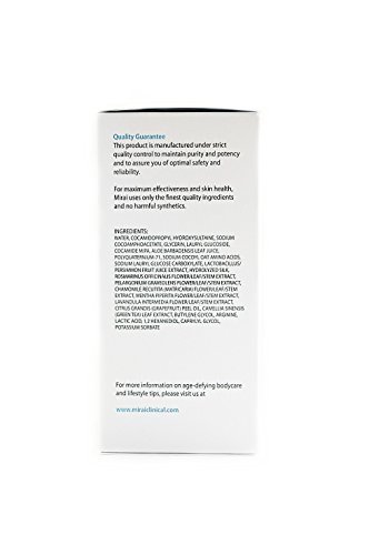 Mirai Clinical Purifying and Deodorizing Body Wash with Persimmon and Green Tea Extracts for Men and Women 2 bottles at 300ml each