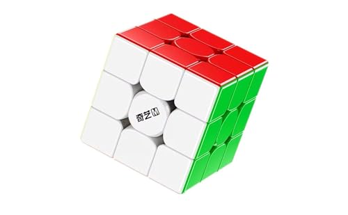 Image of QY Toys Warriorr M Pro 3x3 Magnetic Speed Cube - Stickerless, Smooth & Fast Turning Speedcube for Beginners & Pros | Stable Magnetic 3x3 Puzzle