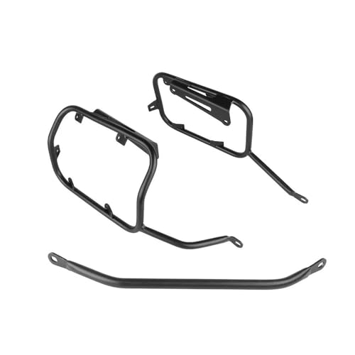 Support coffre TRK702X avec porte-bagages moto pour boîte latérale et sacoches
