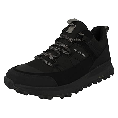 Clarks ATL Trek Run Gore Tex, Sneaker Hombre, Negro, 41 EU