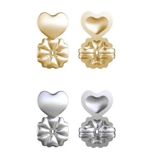 Grodedos Earring Lifters Earbacks for Earlobe Support Gold Plated Ear Stud Correctors for Women (B0B6JBY2LS) Amazon Price History, Amazon Price Tracker