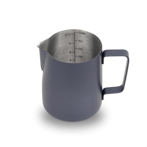 Image of watchget 12oz Milk Frothing Pitcher Stainless Steel Espresso Steaming Jug