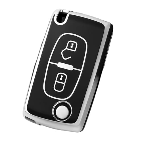 Housse en TPU pour clé Citroën Berlingo C3 et Peugeot Partner 2009-2016