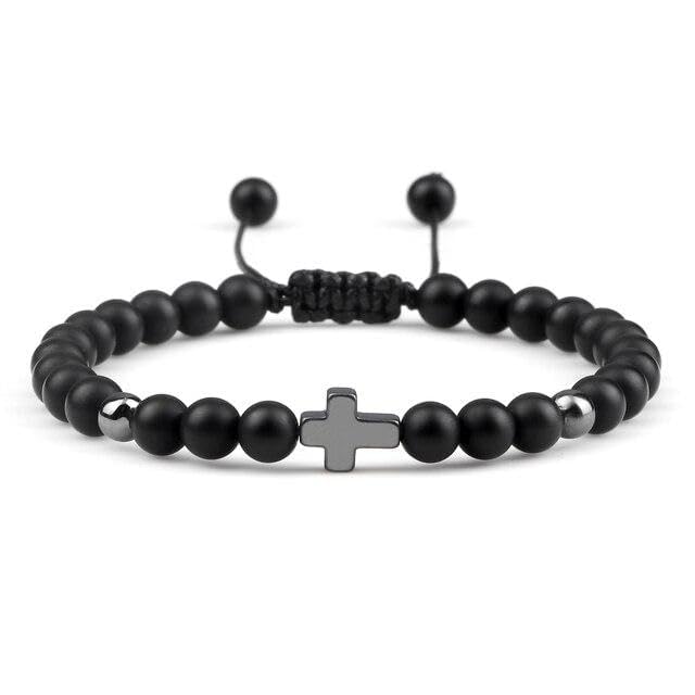 SALTY Alpha Taur Beaded Bracelet for Men & Boys | Beads | Wrist Band | Fancy & Stylish | Birthday Gift | Aesthetic Jewellery | Accessories for Everyday Wear | Black (B0C8L35BT8) Amazon Price History, Amazon Price Tracker