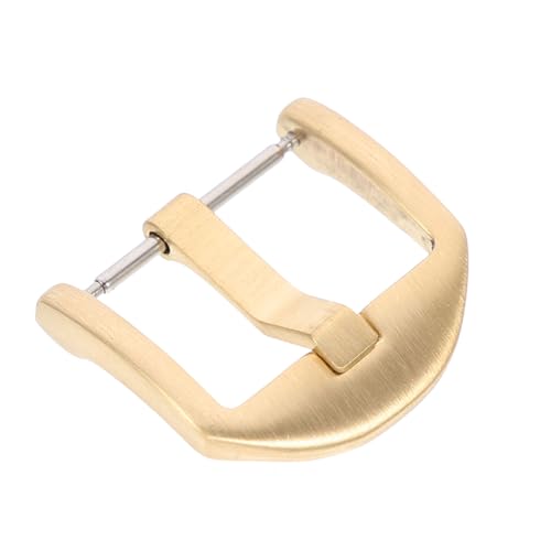 Hebilla para correa de reloj duradera en cobre sólido con un acabado decorativo premium